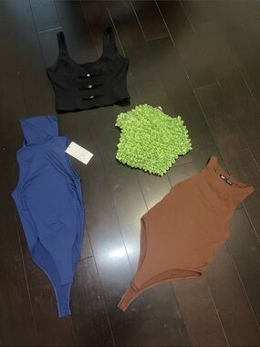 ZARA 🇪🇸 bundle of 4 cute tops (S/M) 🔥
